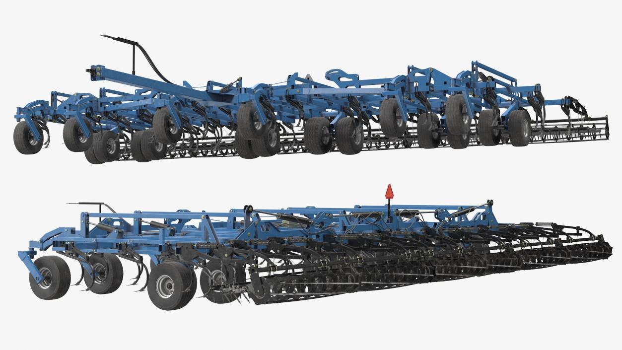 3D Seedbed Cultivator model