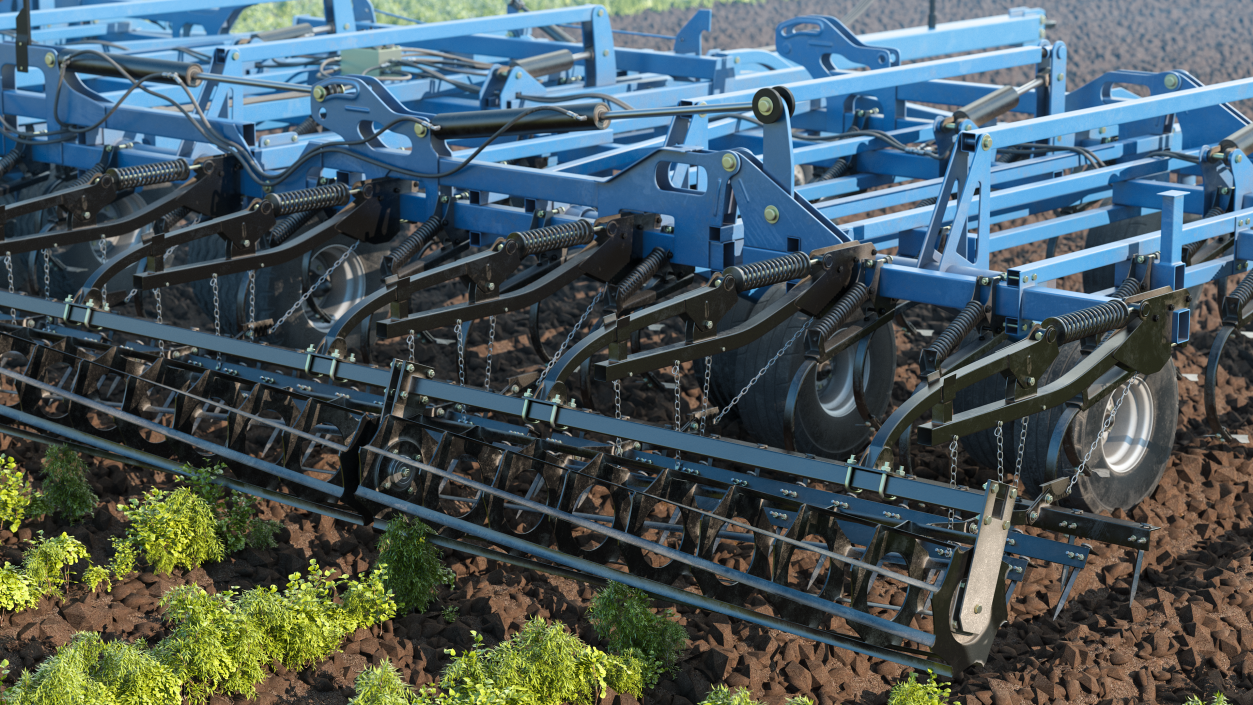 3D Seedbed Cultivator model