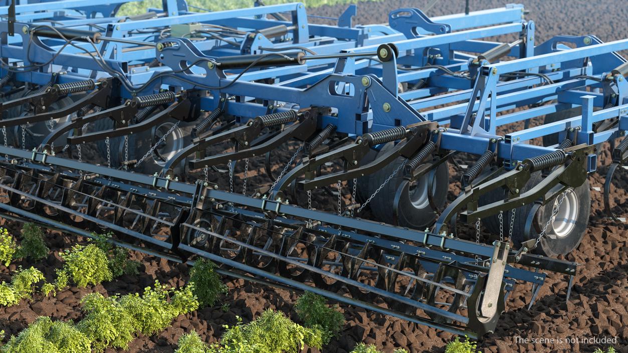 3D Seedbed Cultivator model