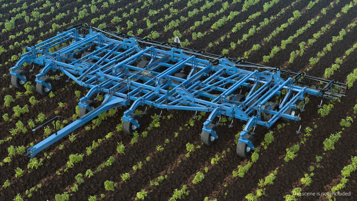 3D Seedbed Cultivator model