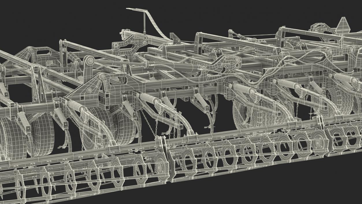 3D Seedbed Cultivator model