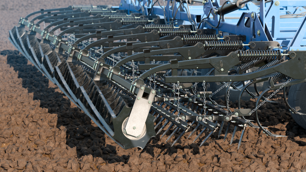 3D Seedbed Cultivator model