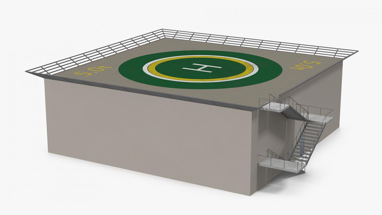 Helicopter Landing Pad 3D