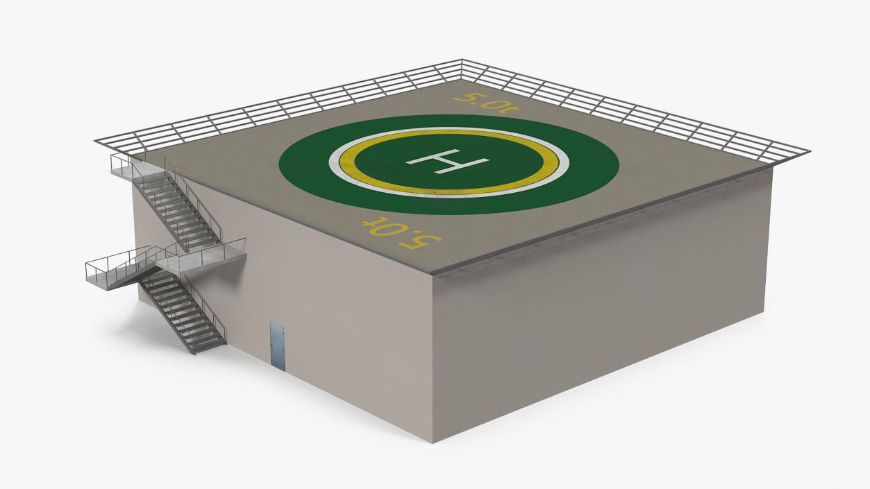 Helicopter Landing Pad 3D