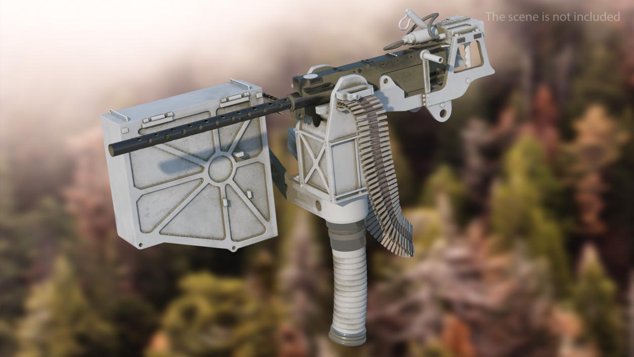 3D model Machine Guns Collection 2