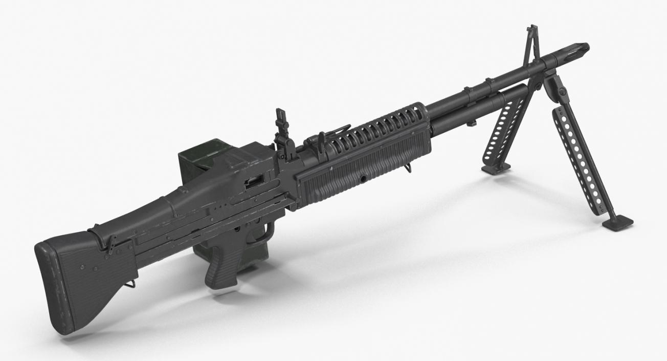 3D model Machine Guns Collection 2