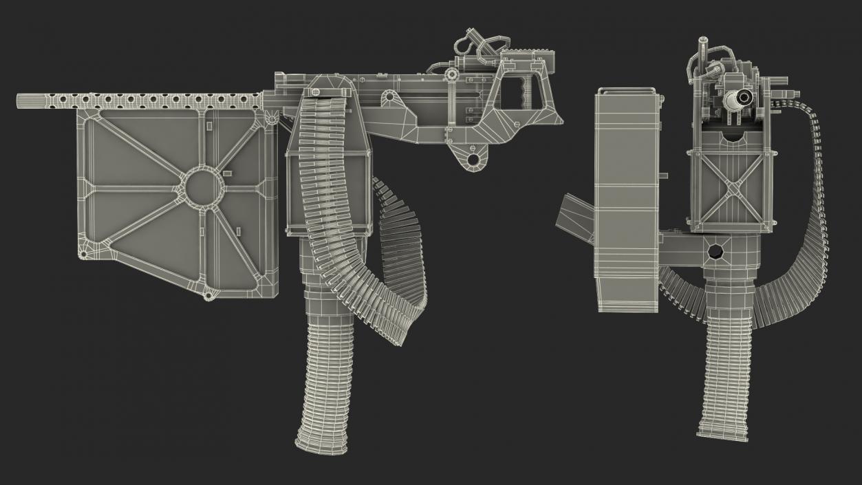 3D model Machine Guns Collection 2