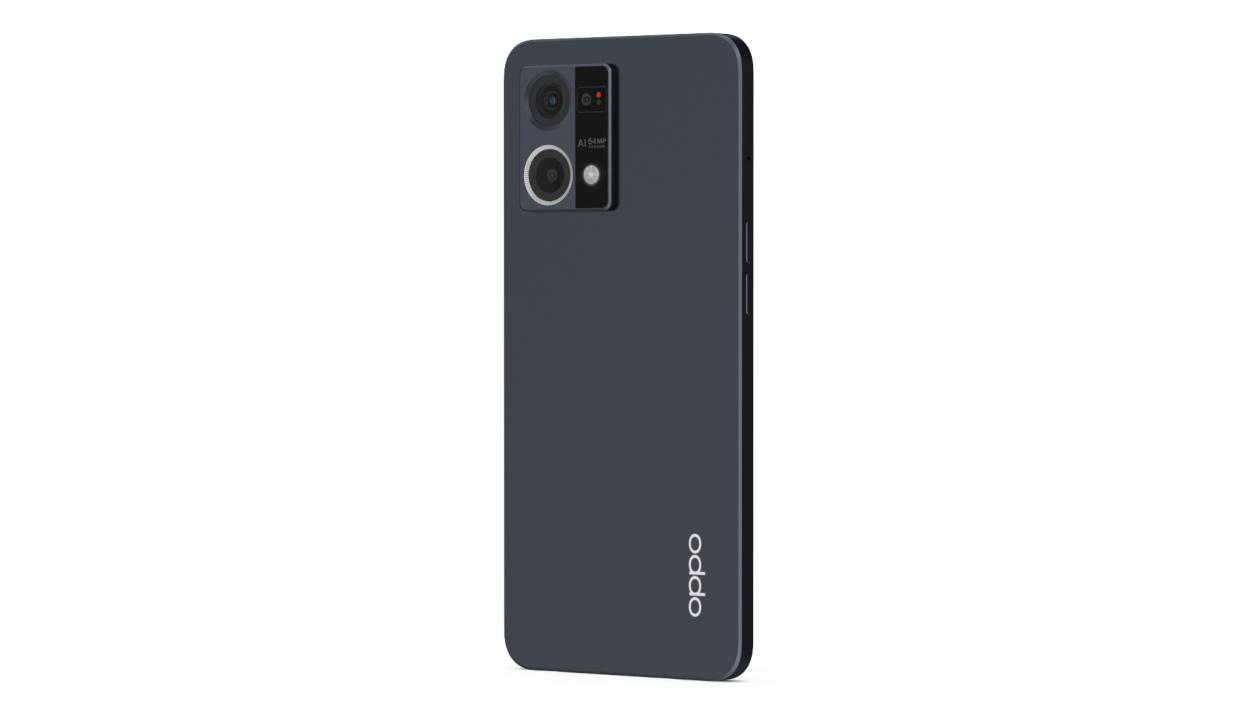 Smartphone OPPO F21 Pro Black 3D model