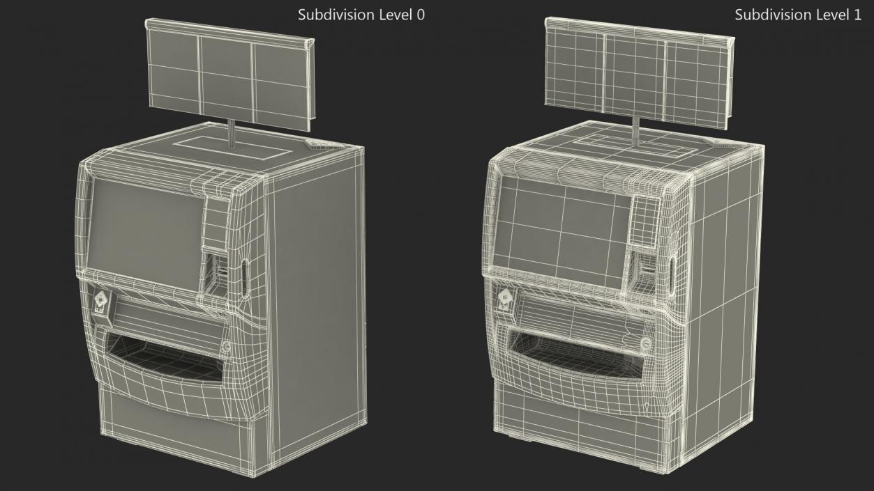 3D model Calottery Lottery Machine