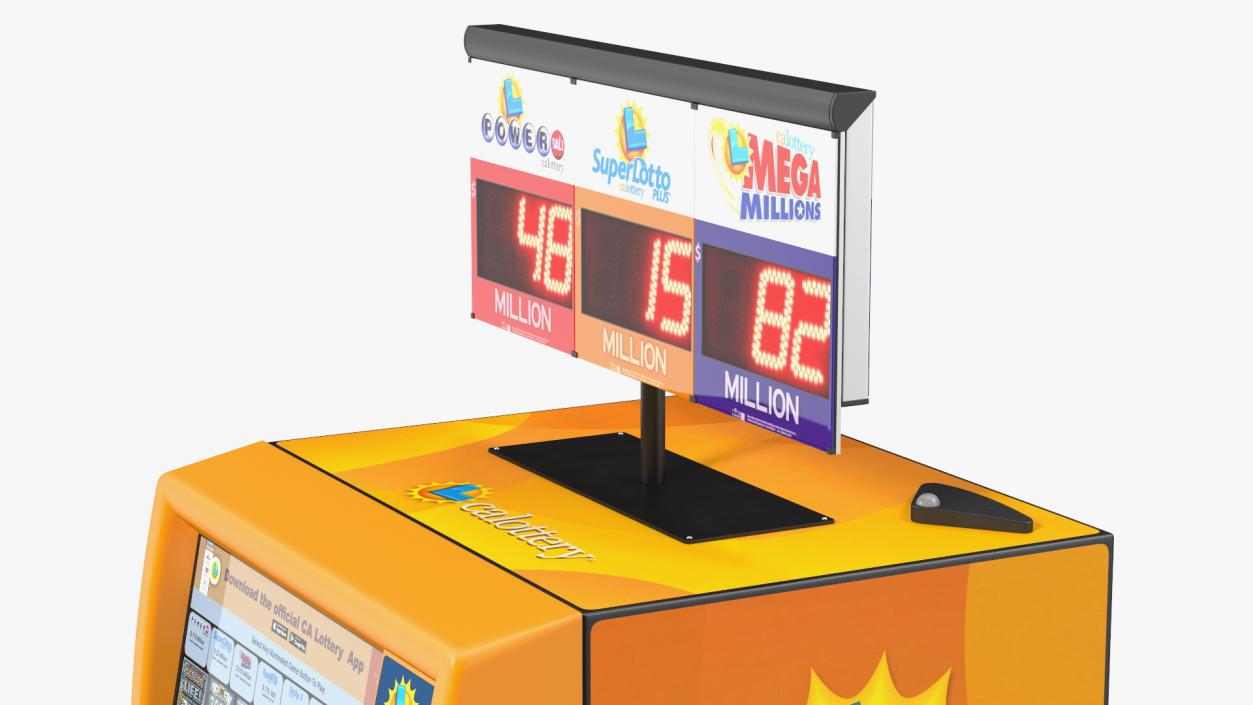 3D model Calottery Lottery Machine