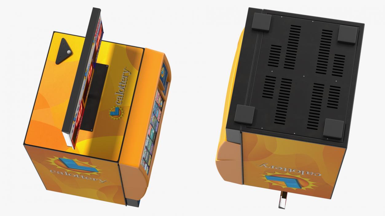 3D model Calottery Lottery Machine