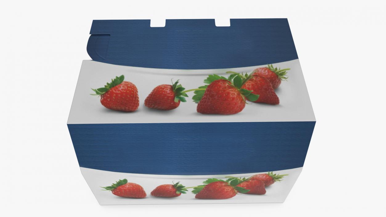 3D Strawberry Yogurt 12 Paper Pack