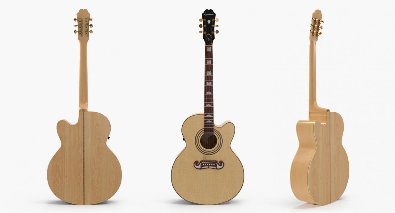 3D model Classical Acoustic Guitar