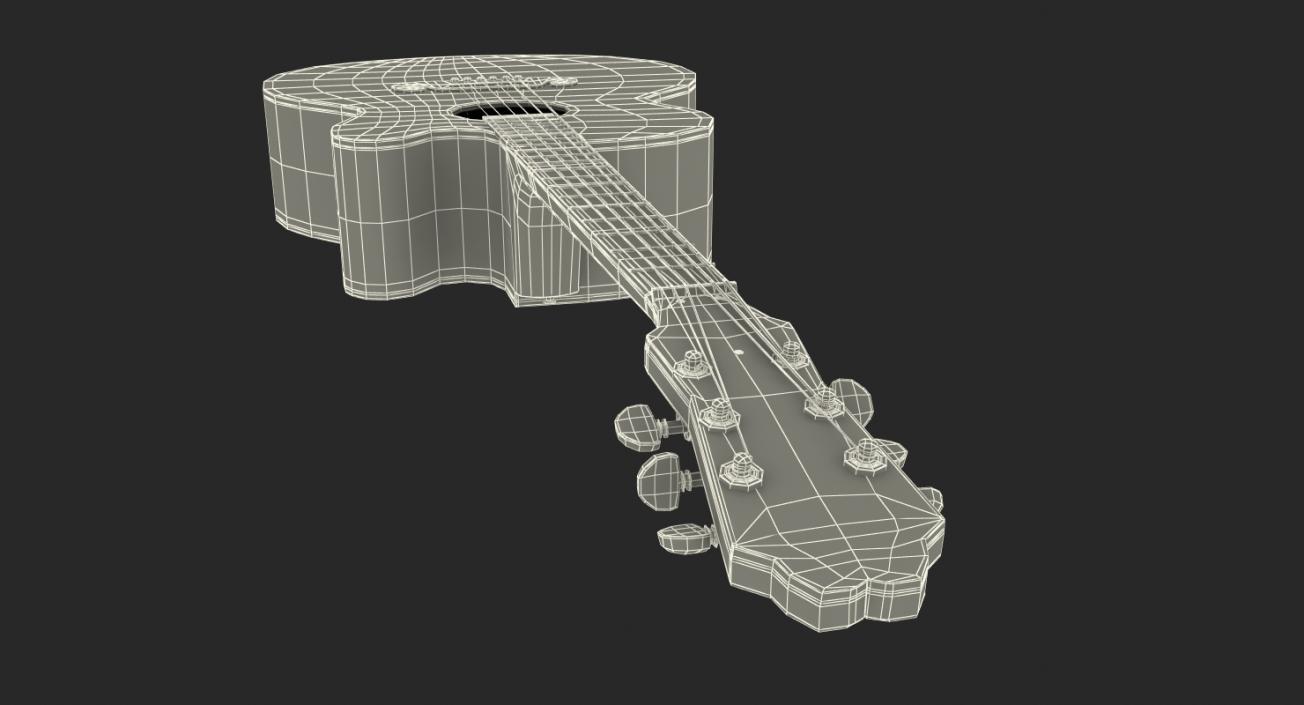 3D model Classical Acoustic Guitar