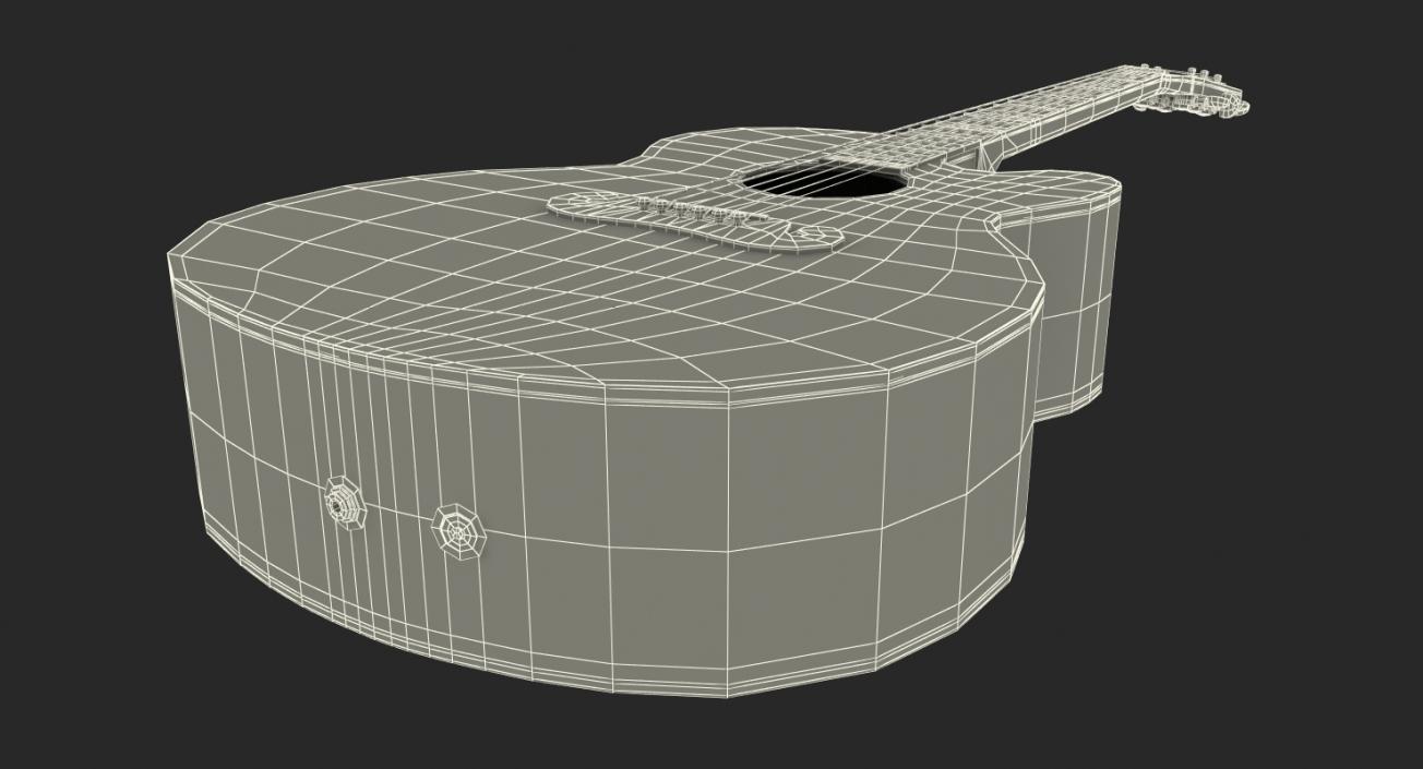 3D model Classical Acoustic Guitar