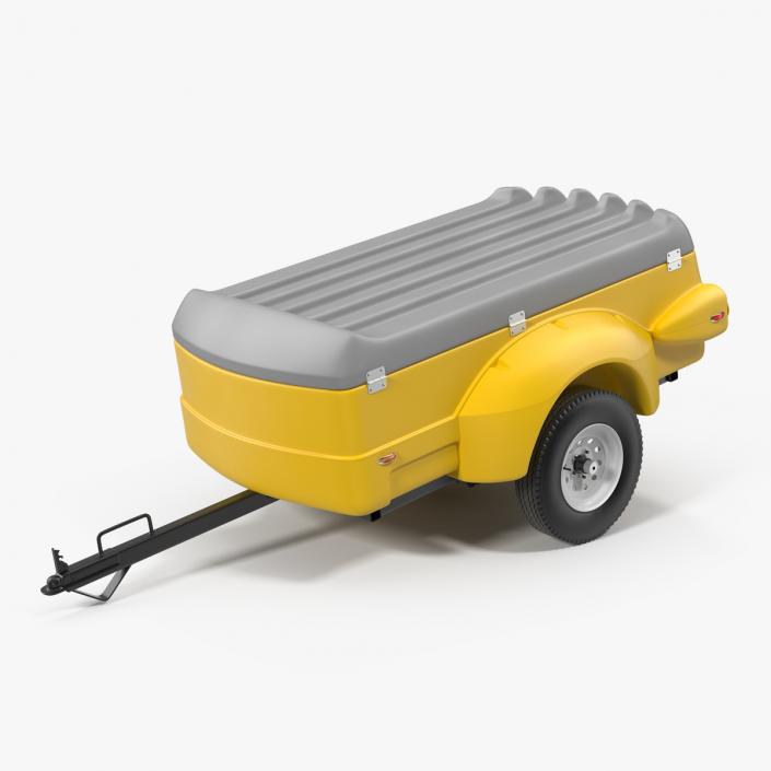 3D Mini Cargo Utility Trailer