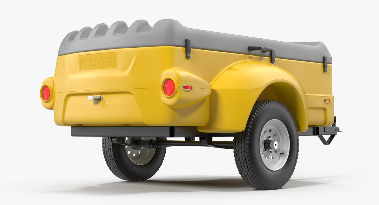 3D Mini Cargo Utility Trailer