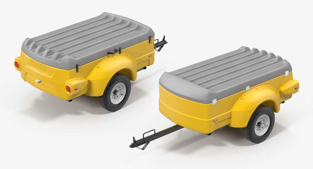 3D Mini Cargo Utility Trailer