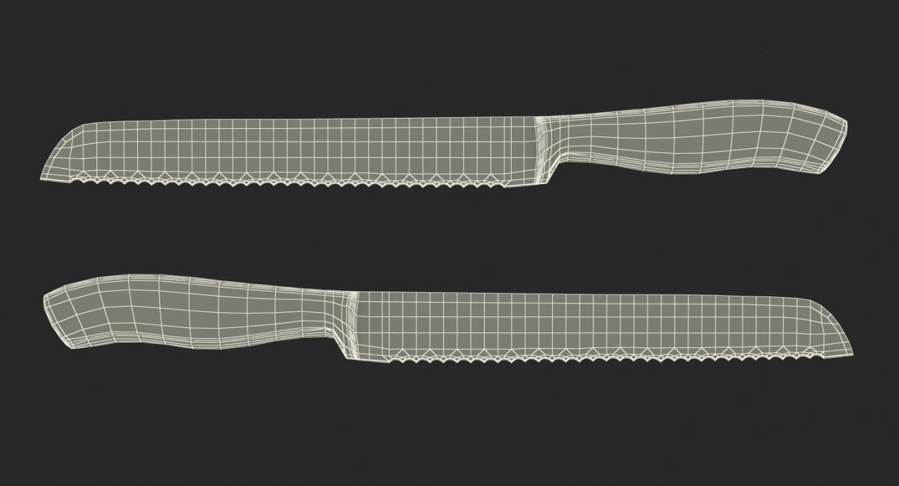 Bread Kitchen Knife 3D model