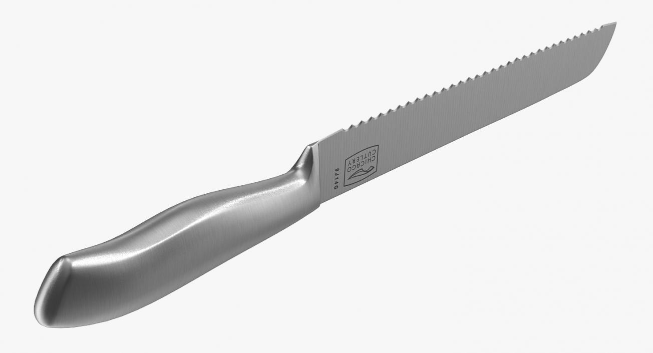 Bread Kitchen Knife 3D model