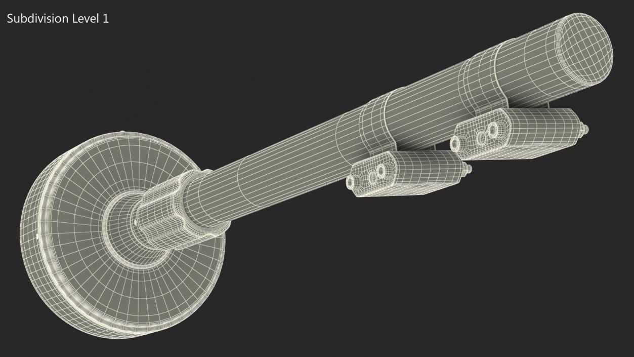 3D Telescopic Motorcycle Pancake Beacon