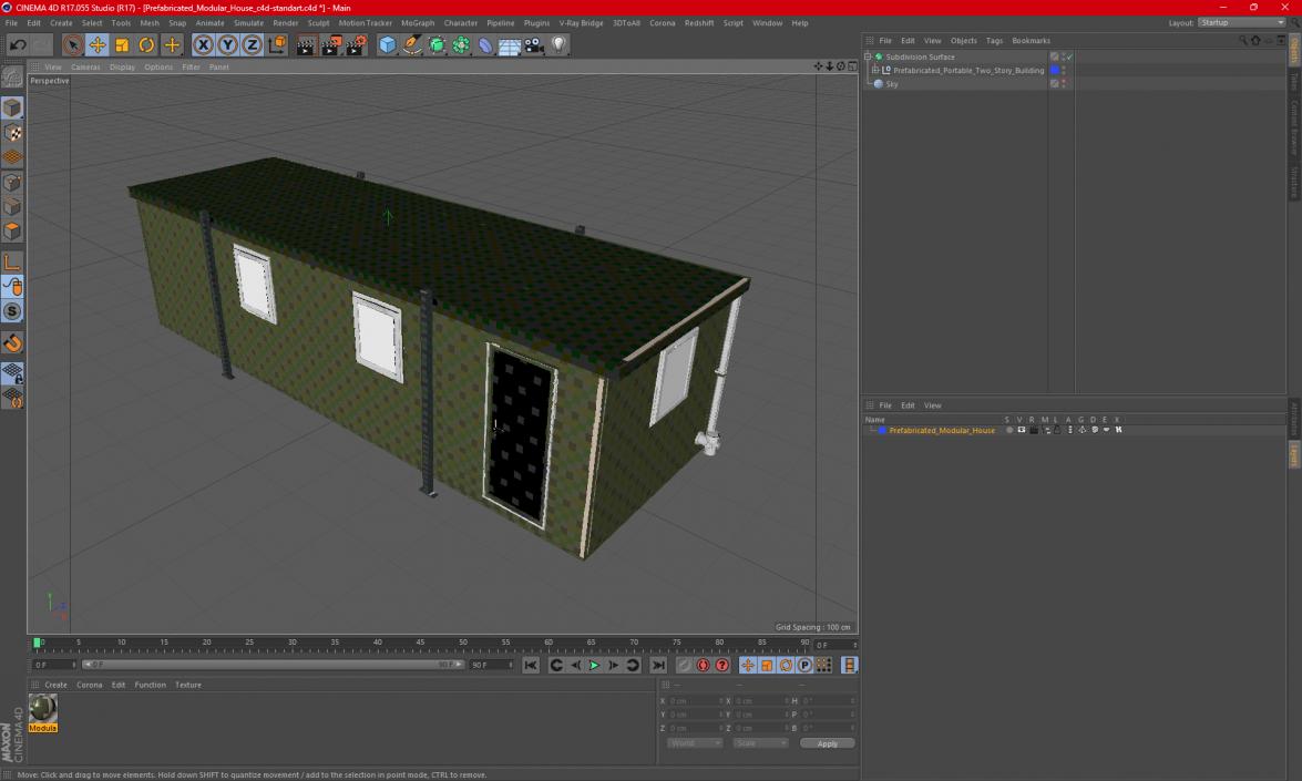 Prefabricated Modular House 3D