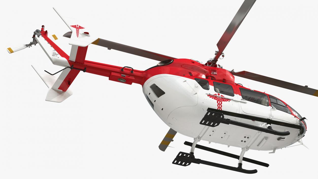 3D Medical Helicopter model