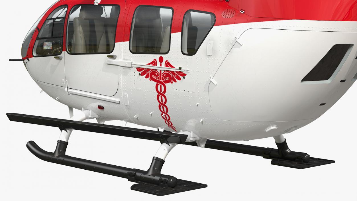 3D Medical Helicopter model