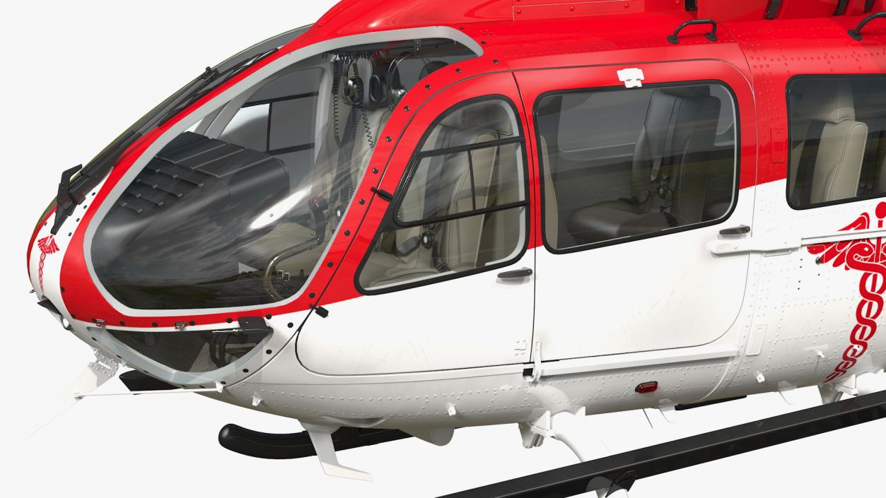 3D Medical Helicopter model