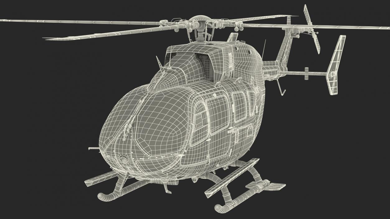 3D Medical Helicopter model