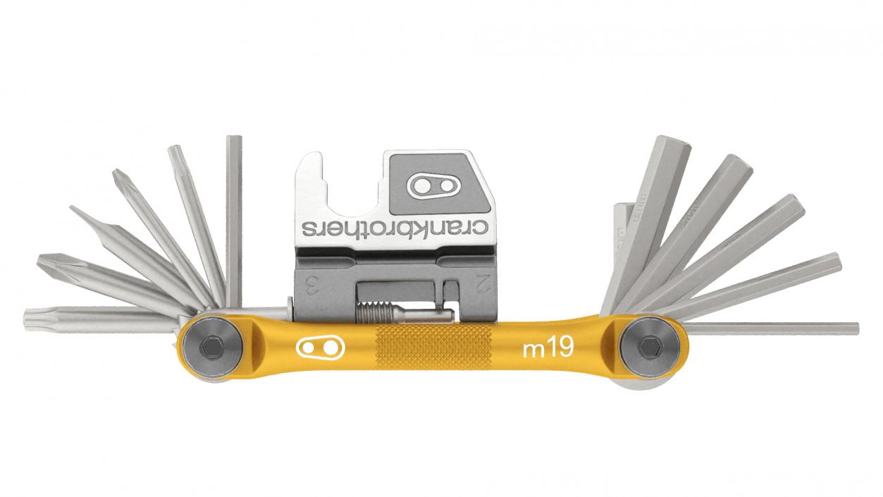 3D model Crankbrothers M19 Bike Multi Tool Folded