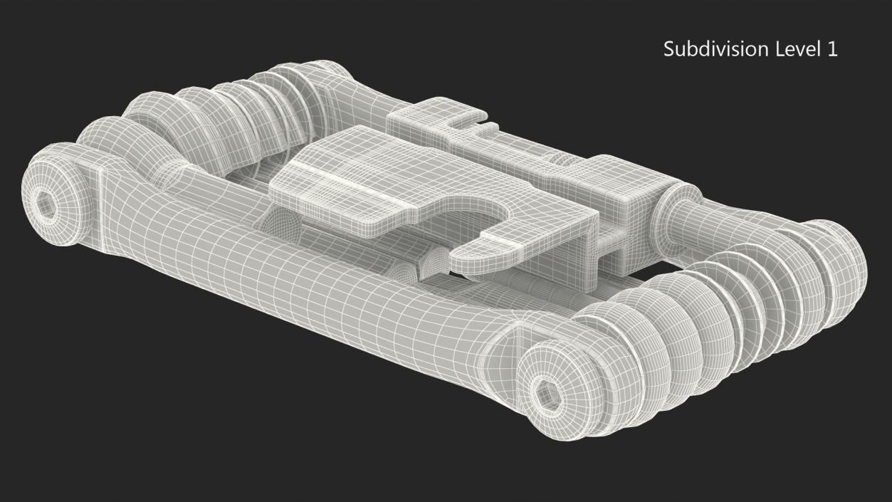 3D model Crankbrothers M19 Bike Multi Tool Folded