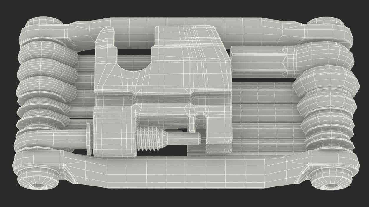 3D model Crankbrothers M19 Bike Multi Tool Folded