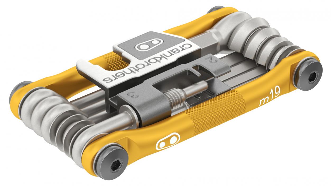 3D model Crankbrothers M19 Bike Multi Tool Folded