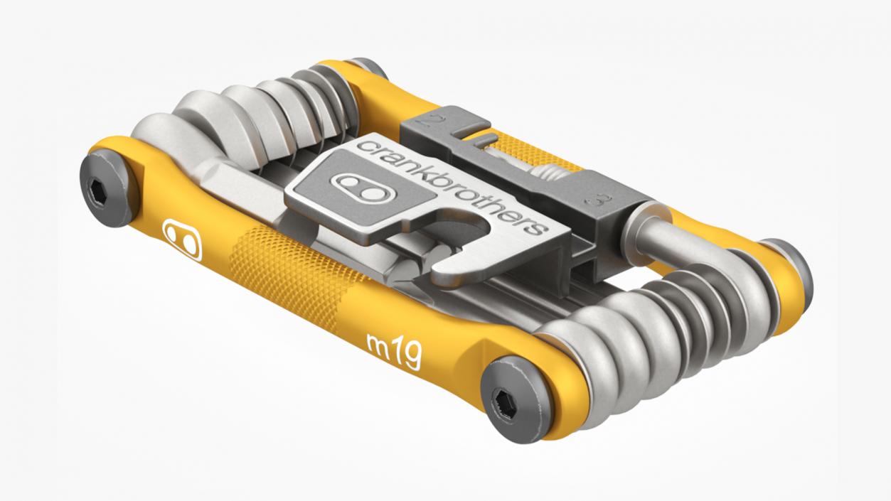 3D model Crankbrothers M19 Bike Multi Tool Folded