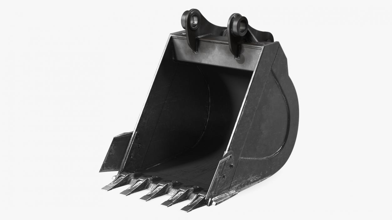 Heavy Duty Excavator Bucket 3D