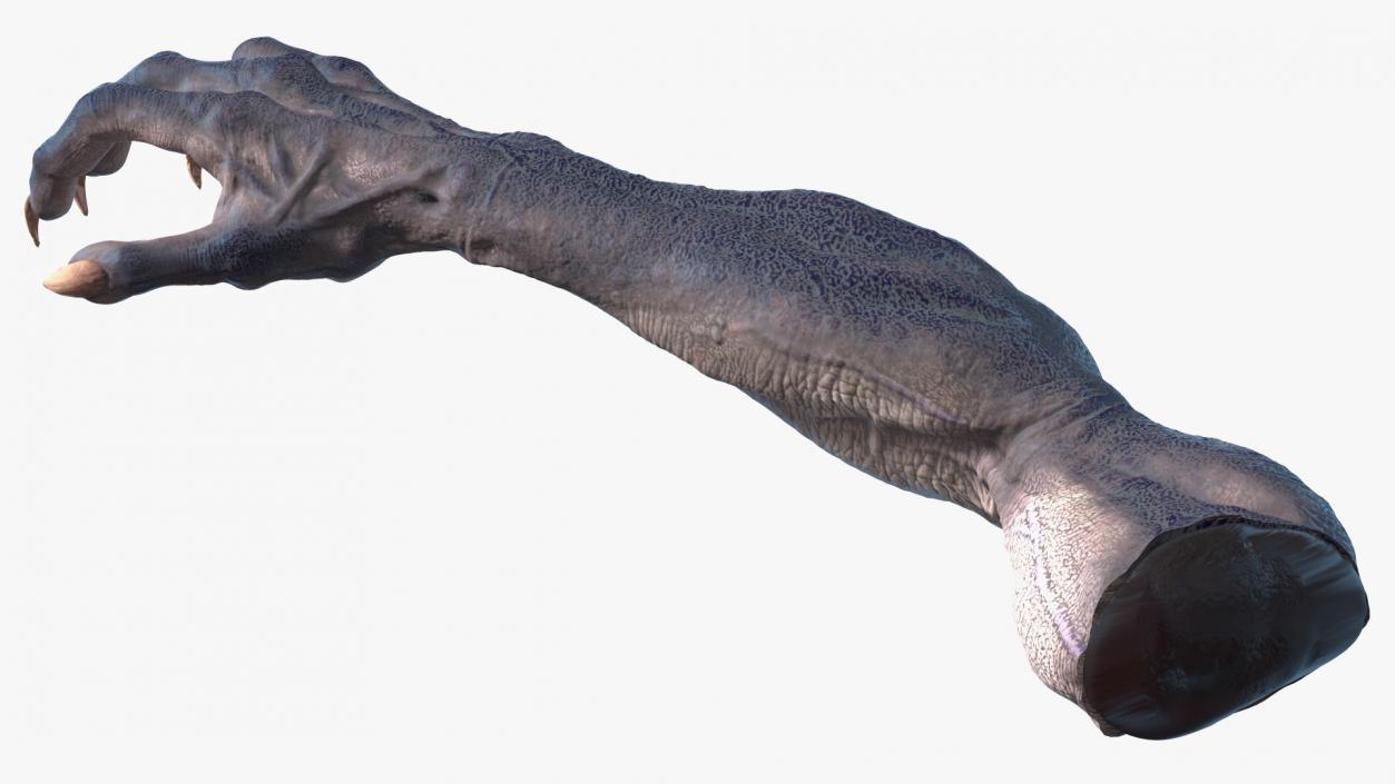 3D model Monster Creature Arm