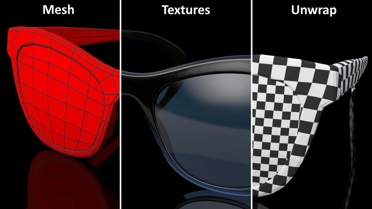 3D Sunglasses Collection 2 model