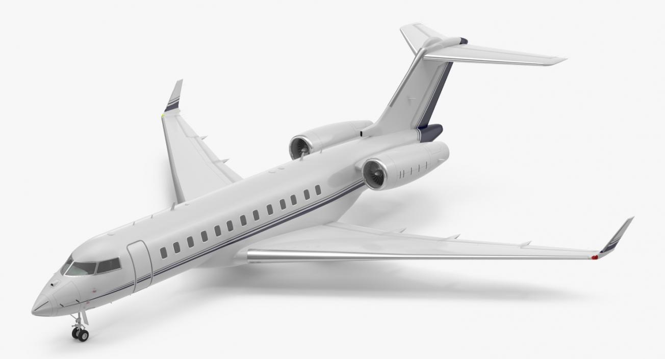 3D model Global 6000 Jet