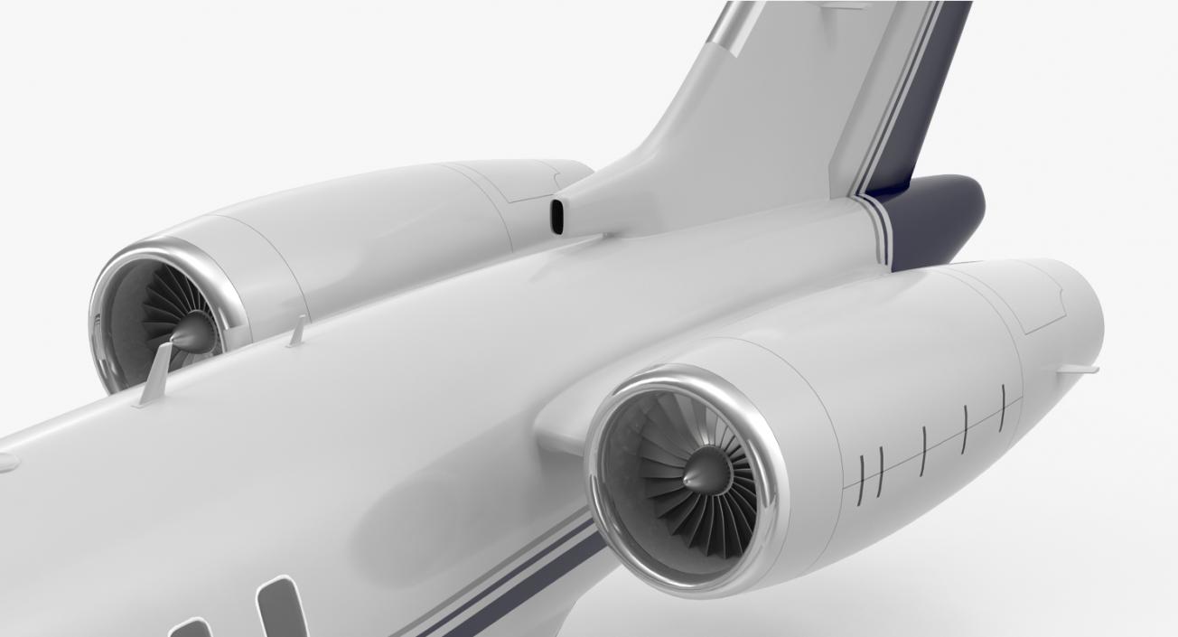 3D model Global 6000 Jet