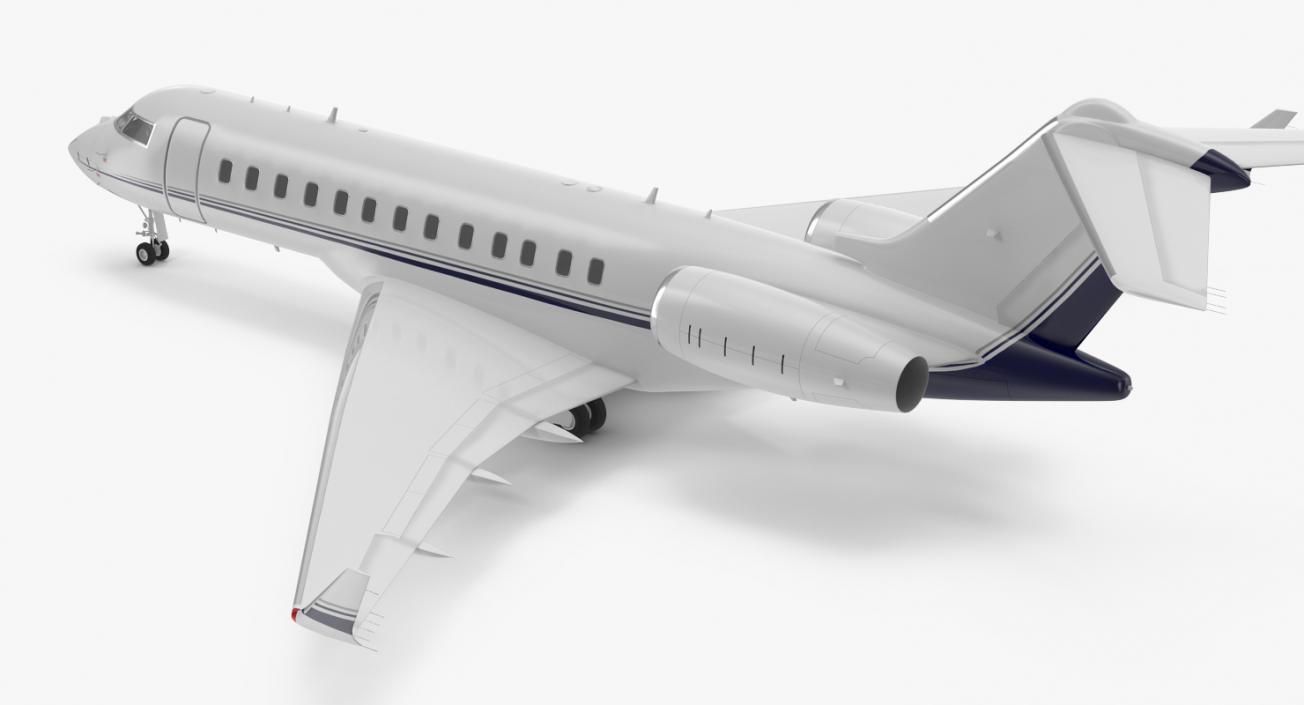 3D model Global 6000 Jet