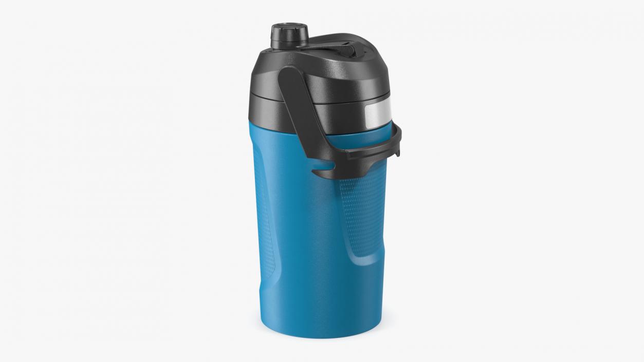 3D Spout Insulated Blue Sport Bottle model