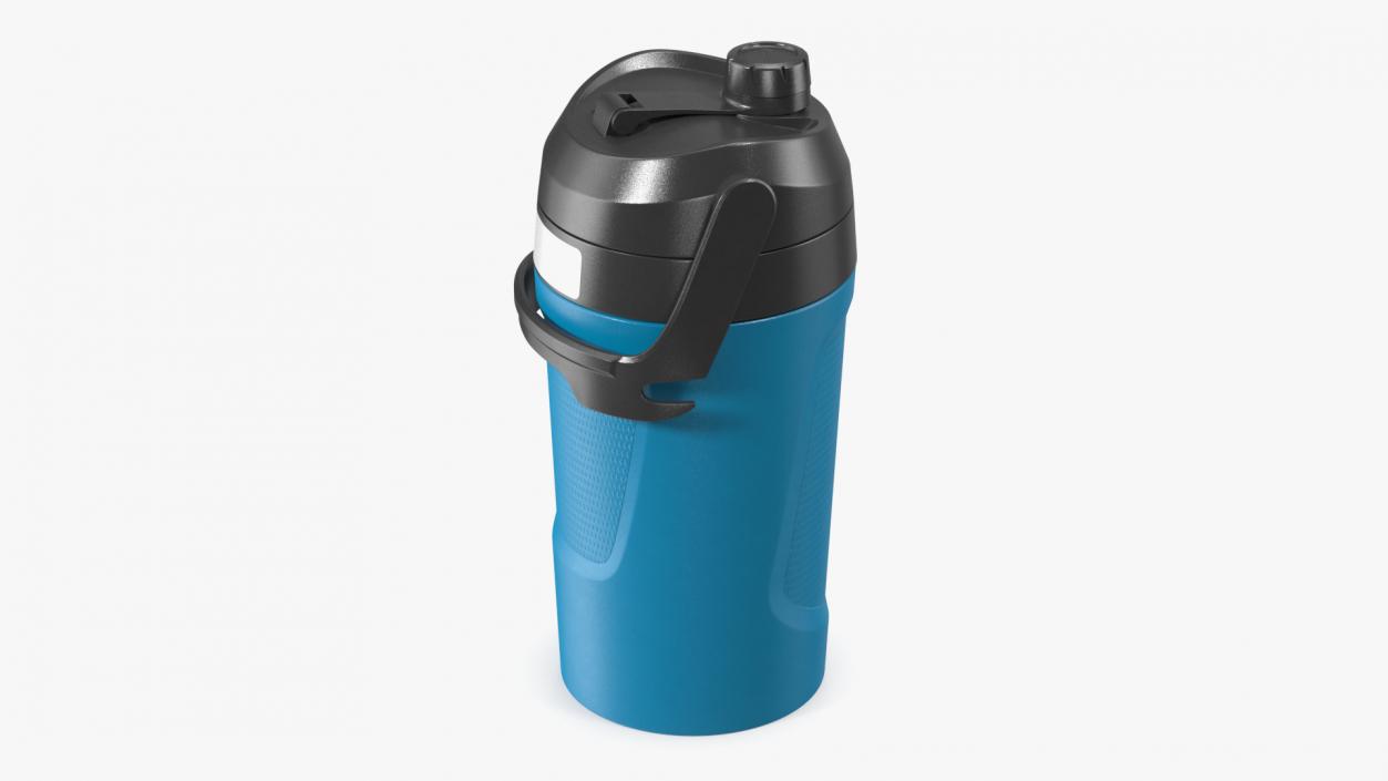 3D Spout Insulated Blue Sport Bottle model