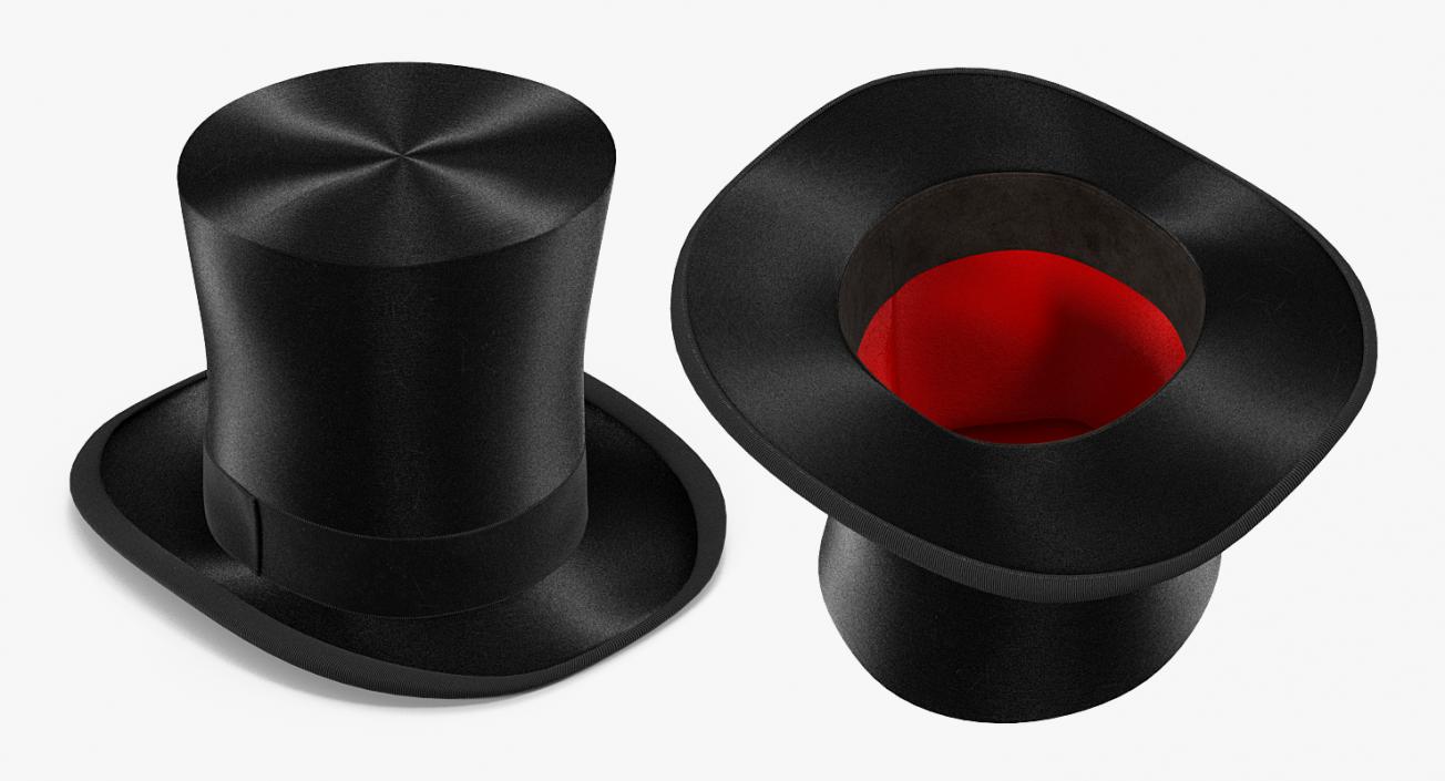 Tall Top Hat 3D