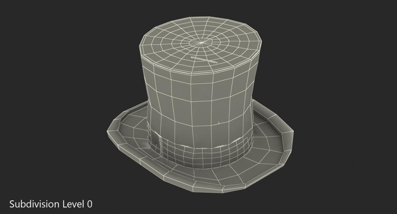 Tall Top Hat 3D