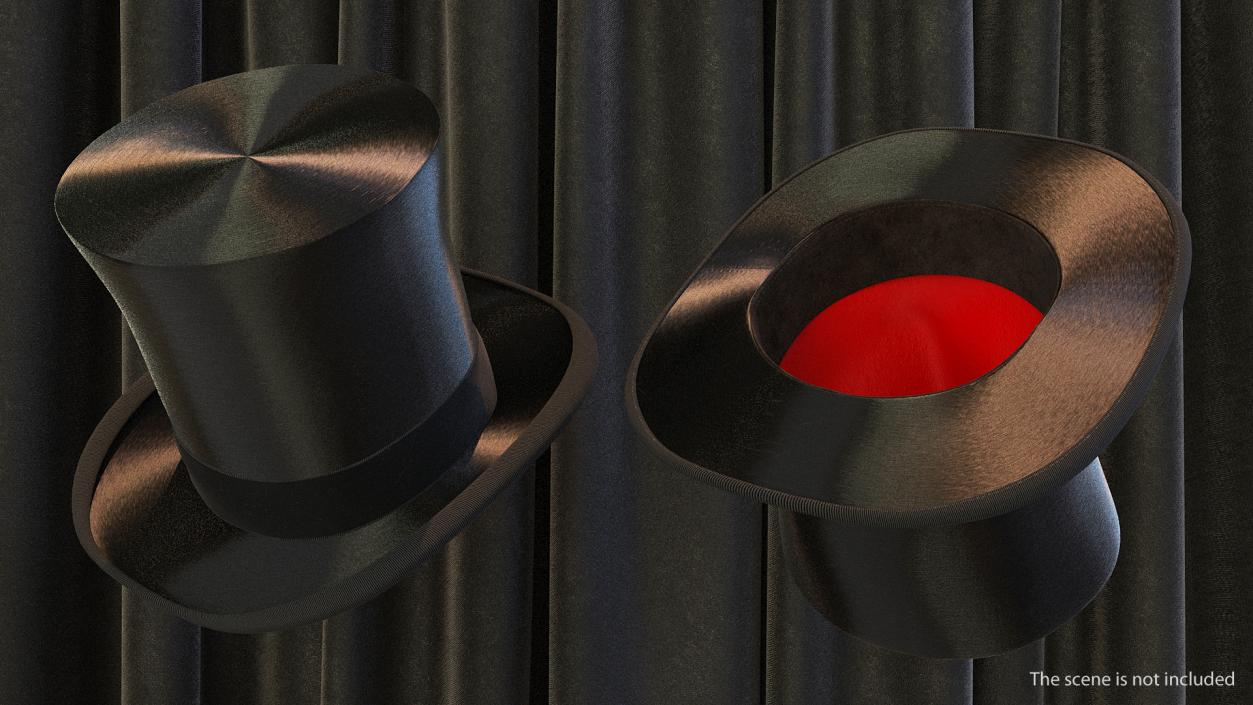 Tall Top Hat 3D