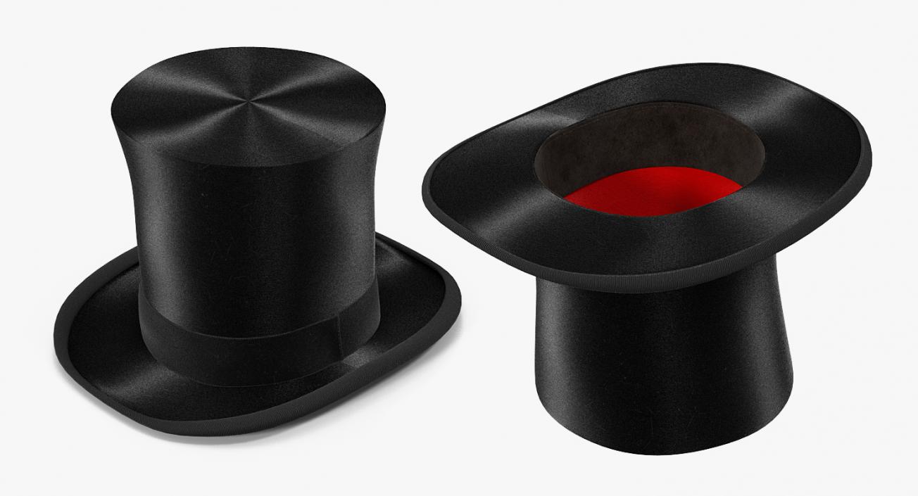 Tall Top Hat 3D