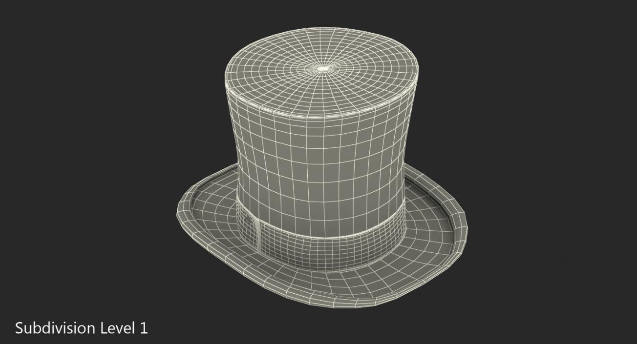 Tall Top Hat 3D