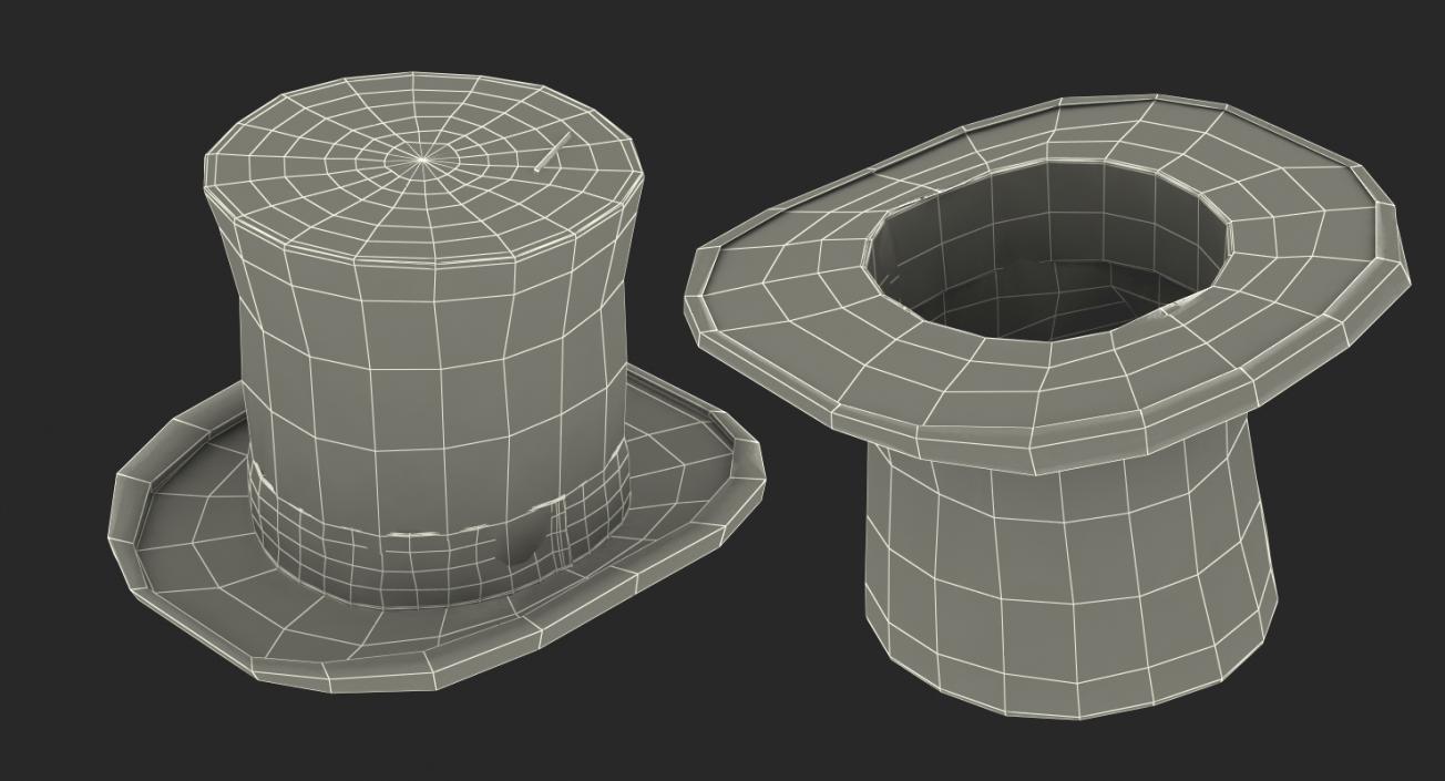 Tall Top Hat 3D