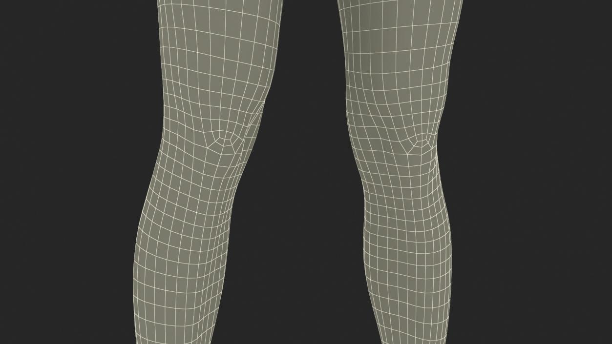 3D Female Legs 2 model